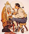 Famous Bowl Paintings - Pipe and Bowl sign Painter